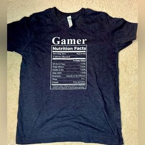 NEW Kids Blue Gamer Tshirt Size Children's L